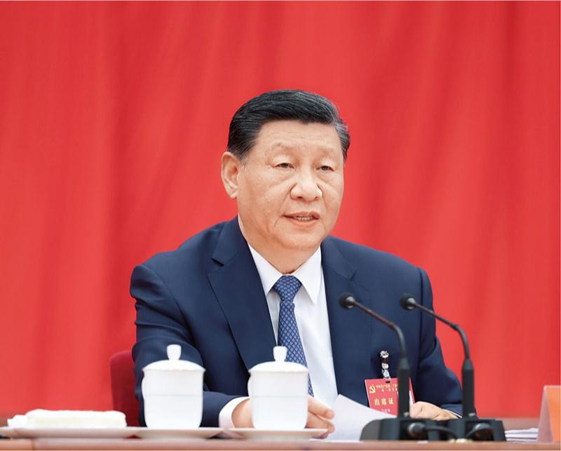 　　中國共產(chǎn)黨第二十屆中央委員會第三次全體會議，于2024年7月15日至18日在北京舉行。中央委員會總書記習(xí)近平作重要講話。 新華社記者 鞠鵬/攝